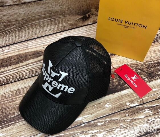 Кепка, Бейсболка Louis Vuitton/Supreme