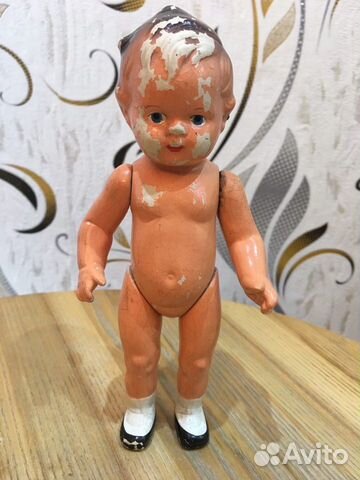 Пупс довоенный антикварный