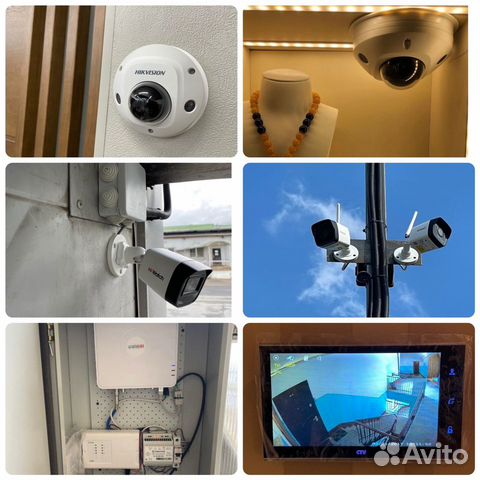 Установка и монтаж систем видеонаблюдения