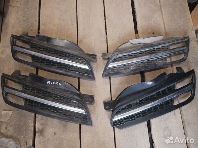 Решетка радиаторов Nissan Micra (K12E) с 2005