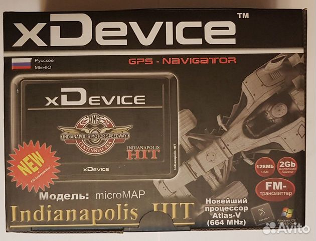 Навигатор xDevice Indianapolis Hit (4-A5-FM)