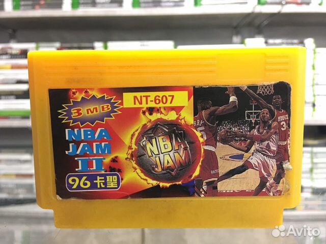 Картридж из 90х Dendy NBA Jam 2 арт 76