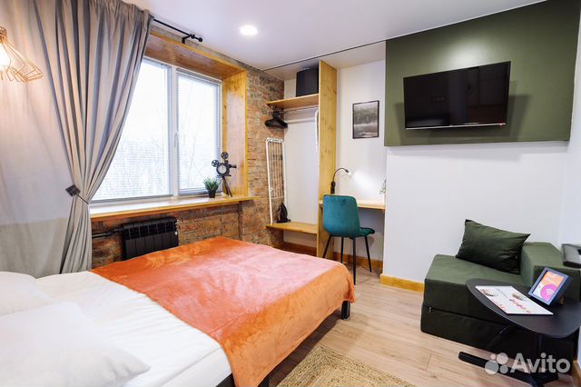 

Квартира-студия, 23 м², 1 кровать