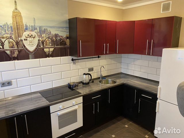 

1-к. квартира, 38 м², 2 кровати