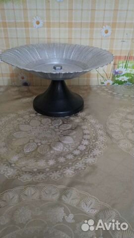 Фруктовница на ножке СССР