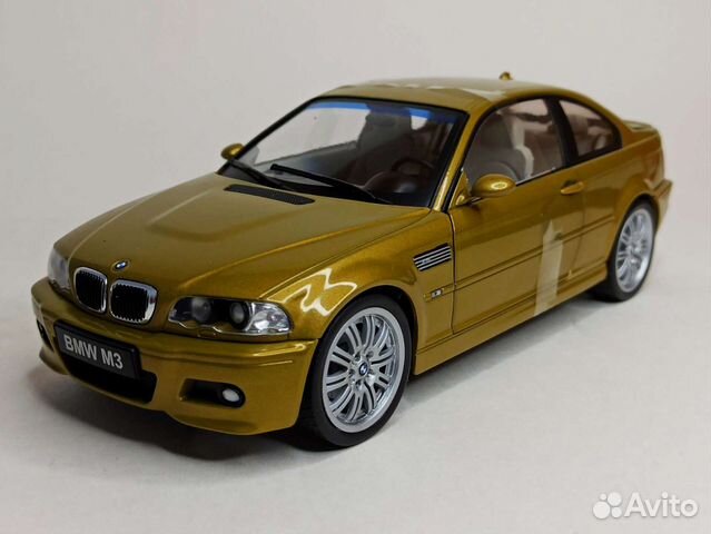 Bmw M3 Coupe E46 Solido 1:18