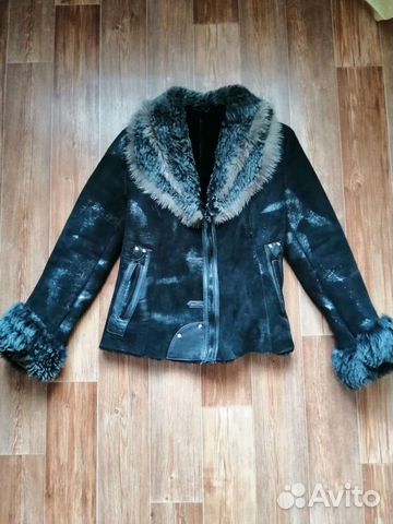 Дубленка натуральная женская 42 44