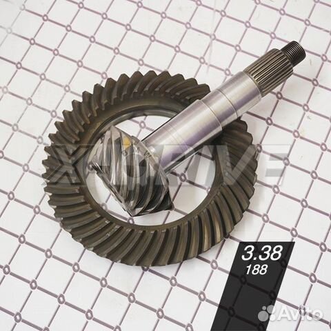 Главная пара 3,38 188 тип для bmw e34, e36, e30