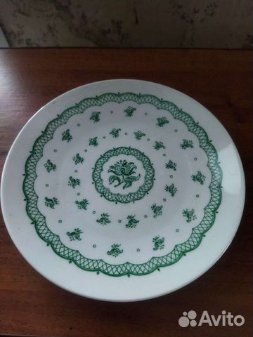 Тарелка настенная.Чайная пара лфз