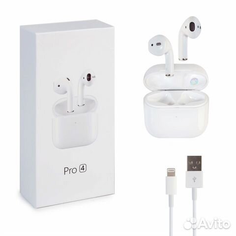 Гарнитура Bluetooth Pro4, белый