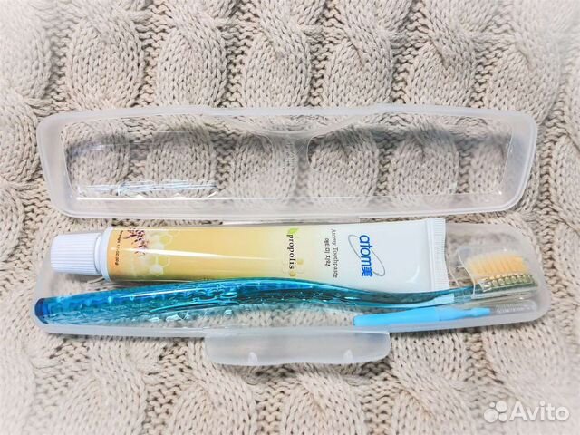 Дорожный набор, футляр паста щётка Атоми Корея