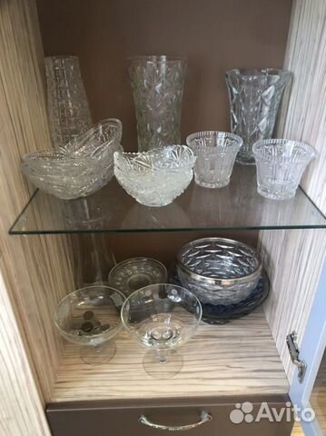 Хрустальная посуда времен СССР