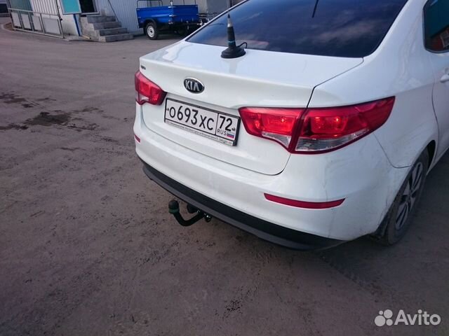 Фаркоп для Kia Rio III (2011 - 2017) Лидер-Плюс
