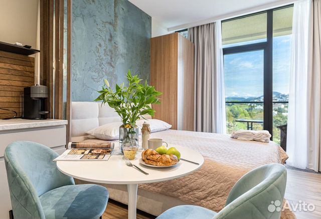 

Квартира-студия, 25 м², 1 кровать