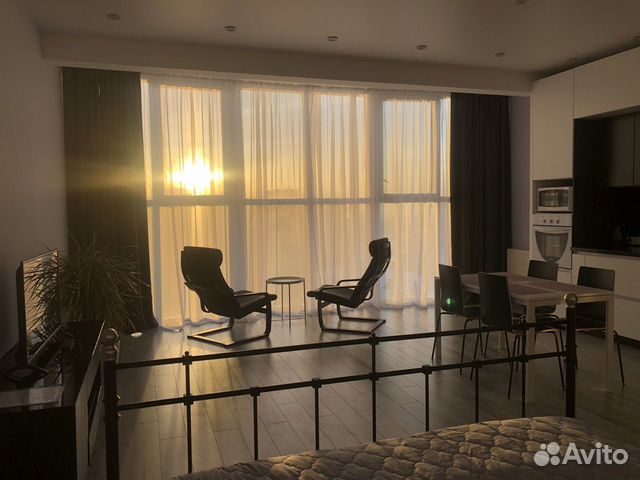 

Квартира-студия, 51,1 м², 2 кровати