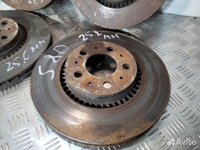 Тормозные диски Вольво S80 1998-2003