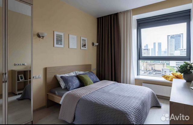 

2-к. квартира, 62 м², 2 кровати