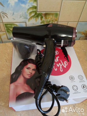 Фен для волос новый