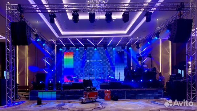 Светодиодный экран на свадьбу / мероприятие