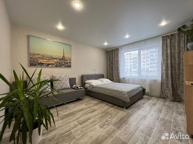 

1-к. квартира, 40 м², 2 кровати