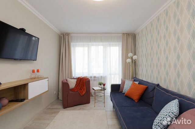 

2-к. квартира, 48 м², 2 кровати