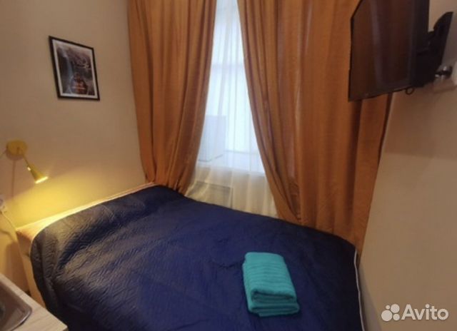 

Квартира-студия, 10 м², 1 кровать