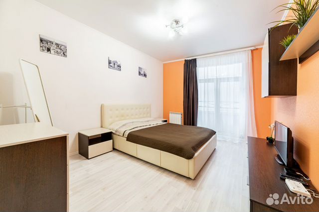 

1-к. квартира, 40 м², 2 кровати