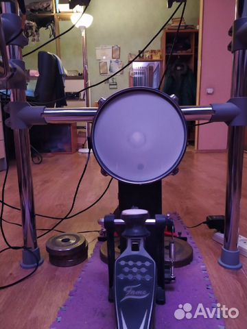Электронная барабанная установка fame DT-6500 трон