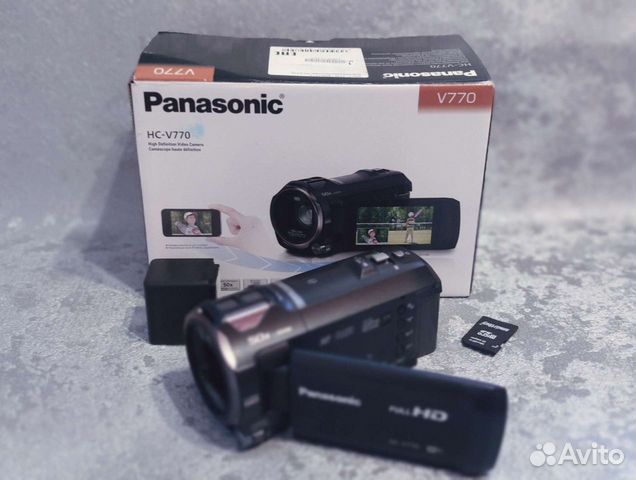 Видеокамера panasonic HC-v770