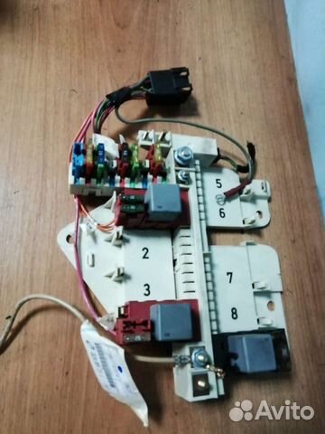 Блок предохранителей на Mercedes ML w 163