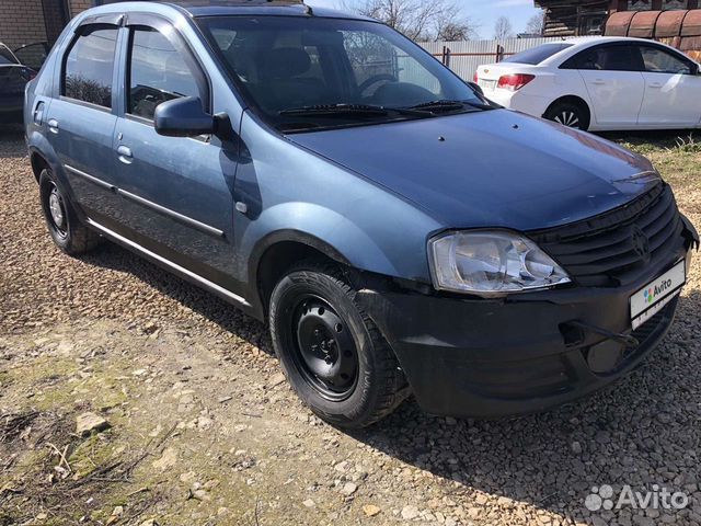 Renault Logan 1.4 МТ, 2014, битый, 200 000 км