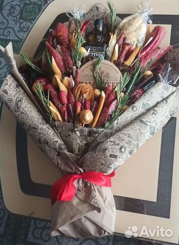 Съедобные букеты для мужчин