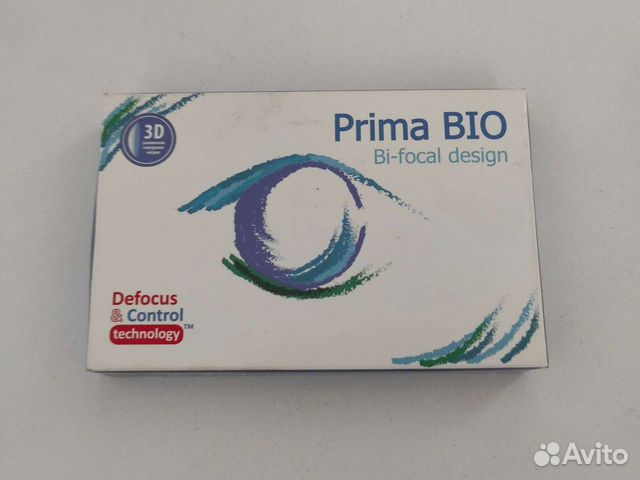 Линзы контактные prima BIO