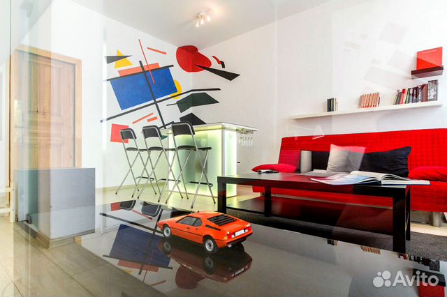 

Квартира-студия, 45 м², 2 кровати