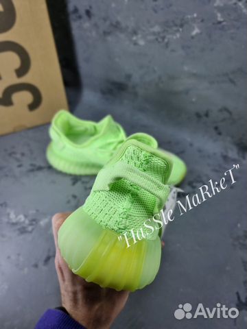 Кроссовки Унисекс Adidas Yeezy Boost 350 Glow36-45