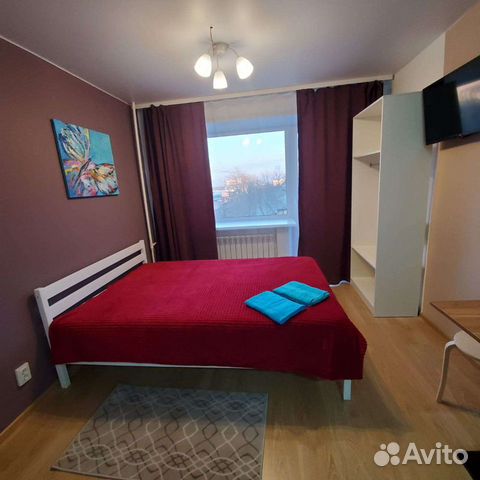 

Квартира-студия, 25 м², 1 кровать