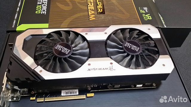 Видеокарта Palit Jetstream gtx 1070