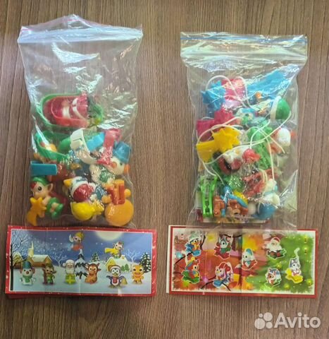 Киндер сюрприз полные серии игрушек