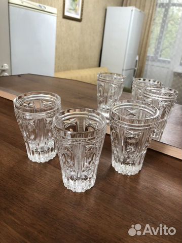 Хрустальные бокалы СССР
