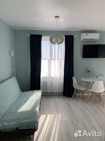 

Квартира-студия, 29 м², 2 кровати