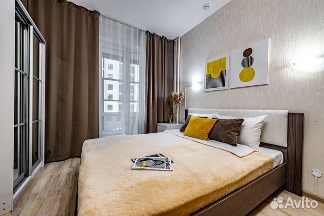 

Квартира-студия в апарт-отеле, 24 м², 2 кровати