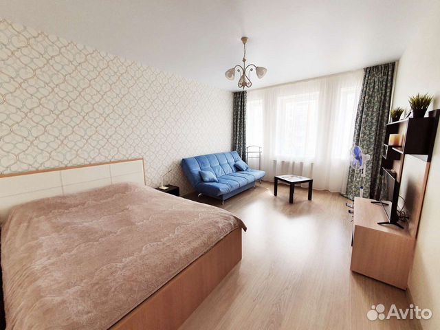 

1-к. квартира, 40 м², 2 кровати