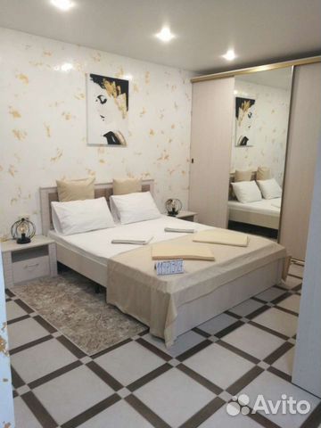 

Квартира-студия, 45 м², 2 кровати