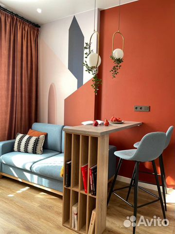 

Квартира-студия, 26 м², 2 кровати