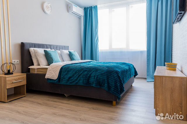 

1-к. квартира, 45,7 м², 2 кровати