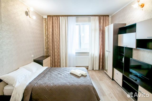 

Квартира-студия, 30 м², 2 кровати