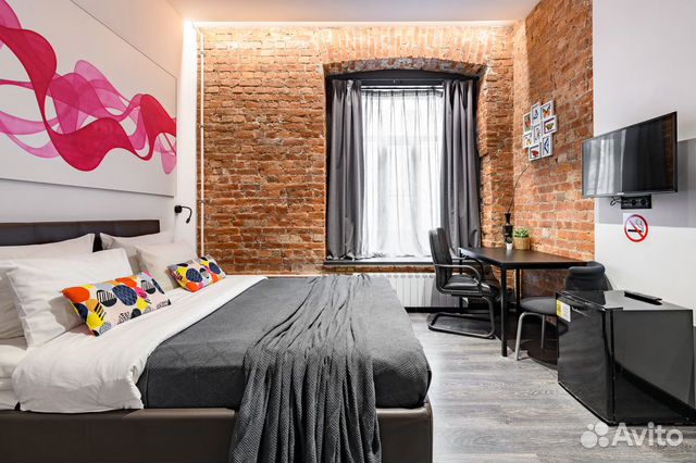 

Квартира-студия, 25 м², 3 кровати