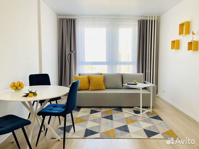 

1-к. квартира, 43 м², 2 кровати
