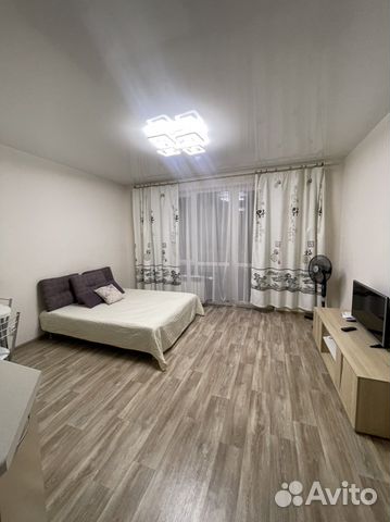 

Квартира-студия, 30 м², 1 кровать
