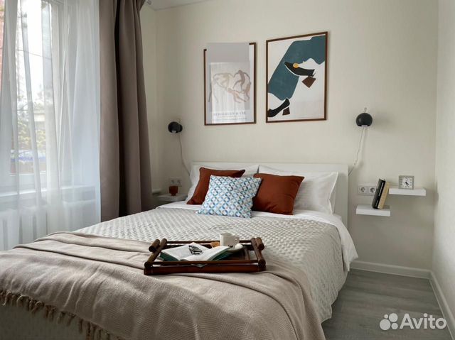 

2-к. квартира, 40 м², 2 кровати